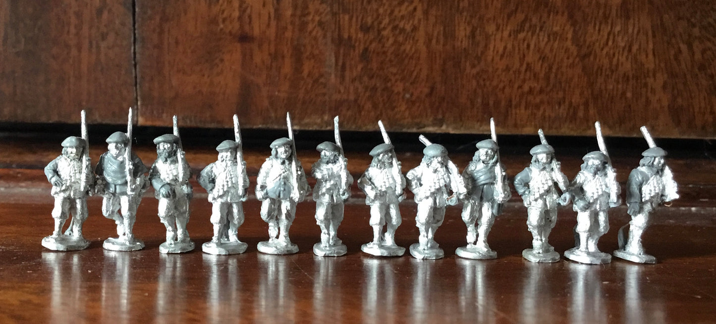 ECWF 24. Scots Covenanter Shotte, advancing