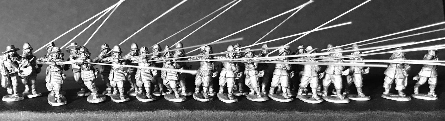 ECWF 02. Company of Pike at charge your pike, mixed equipment