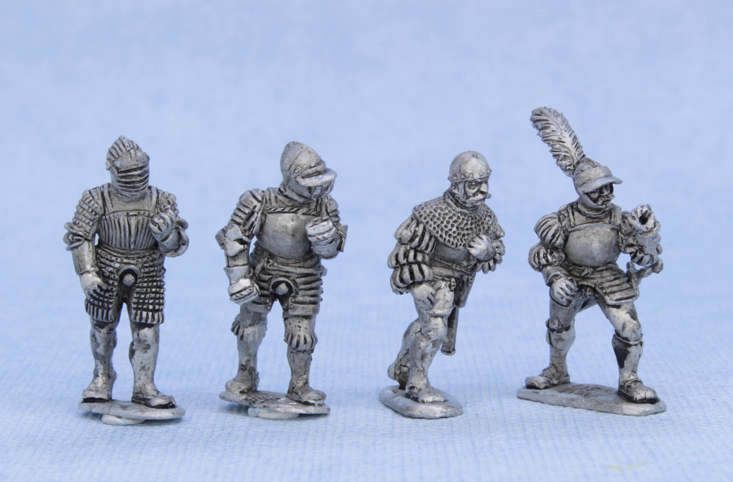 LAN 04. Landsknechts. mid-ranks with open-hands – armoured