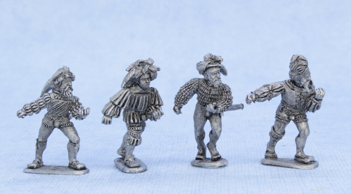 LAN 01. Landsknecht front-rank open-handed – unarmored