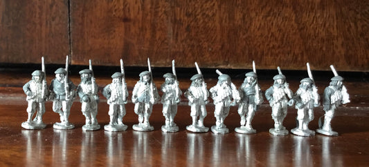 ECWF 24. Scots Covenanter Shotte, advancing