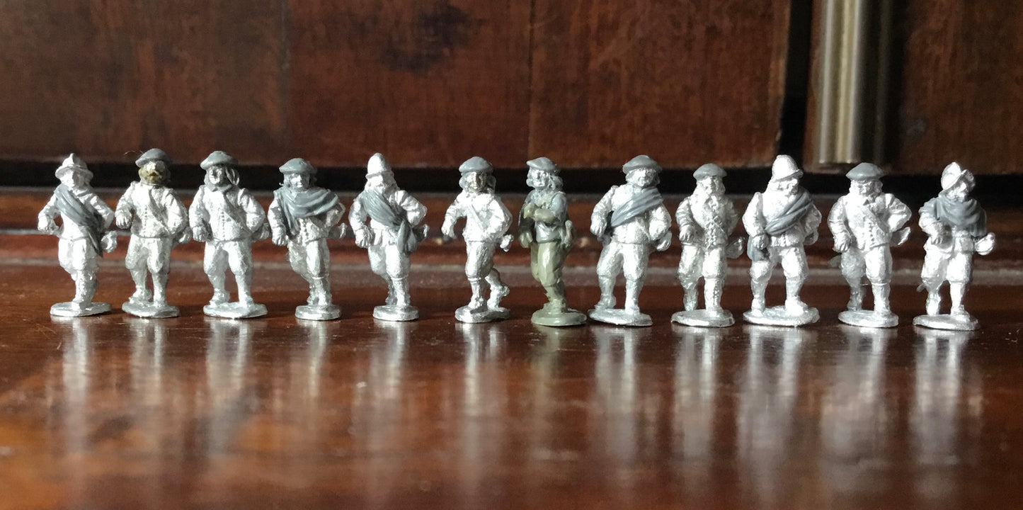 ECWF 22. Scots Covenanter Pikemen, advancing