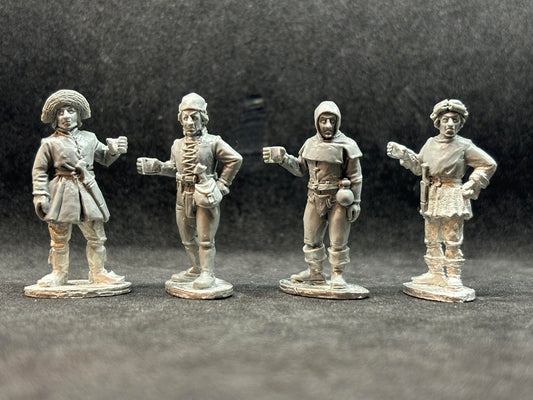 REN 47. German Peasants standing ready (II)