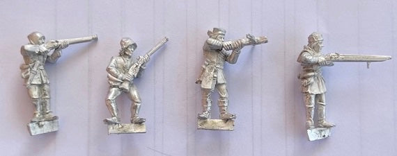 REN 49. German Peasants shooting from wagons - with TAGs