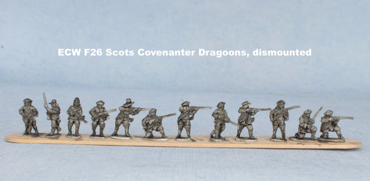 ECWF 26. Scots Covenanter Dragoons, on foot